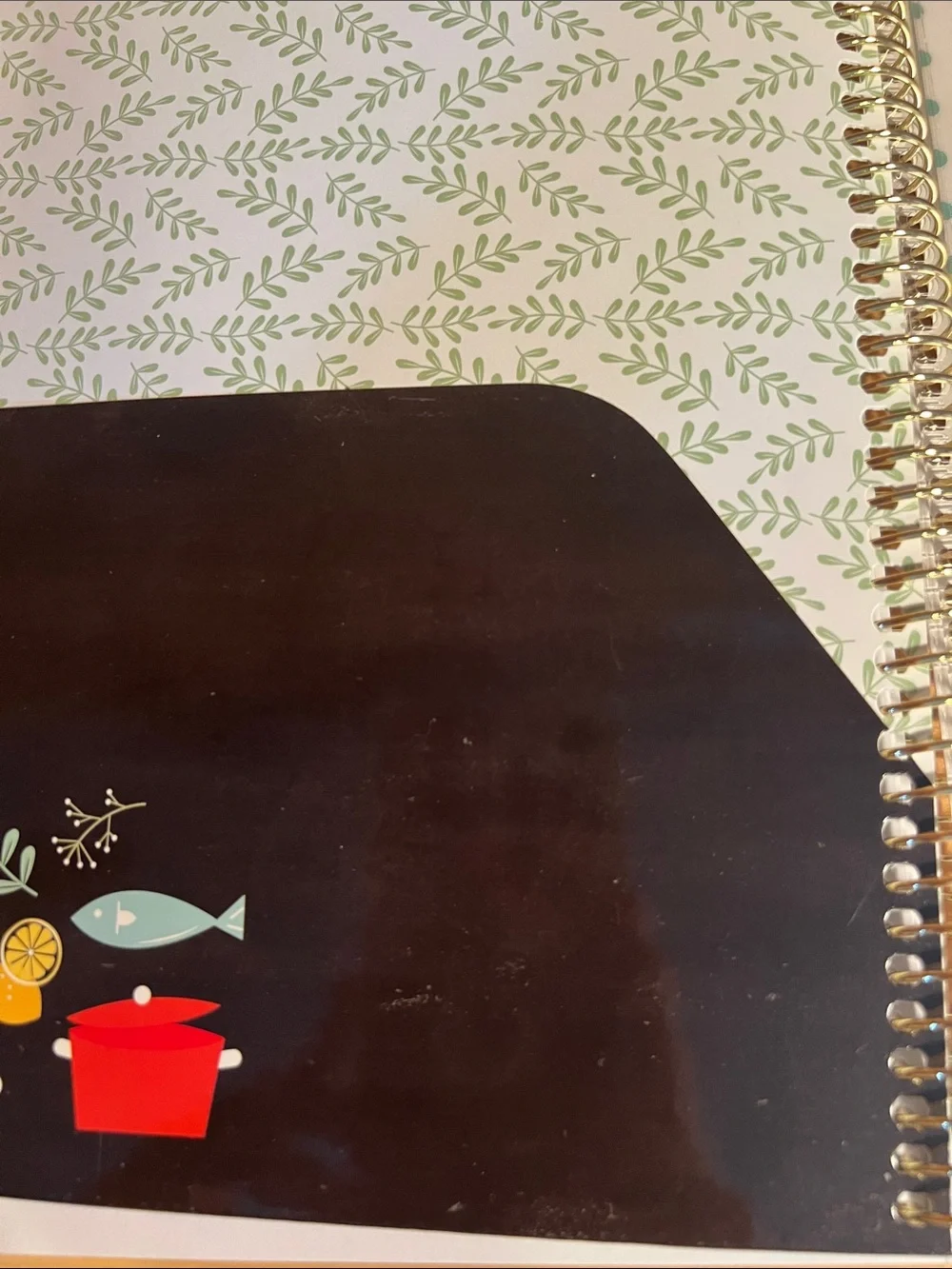 Recollections Recipe Keepsake Spiral Notebook - Illustrated Cover